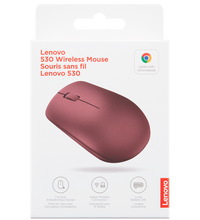 Lenovo 530 Wireless Mouse (Cherry Red)
